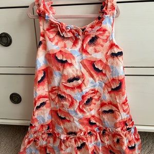 Janie and Jack Poppy Floral Dress Size 5